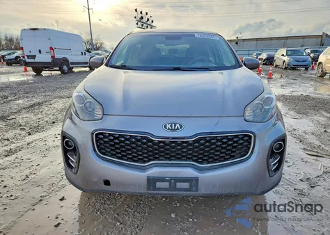 2017 Kia Sportage Lx из США, поврежденный, VIN KNDPMCAC3H7065554